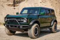 Ford Bronco 2025 Precio, Especificaciones, y Rediseño